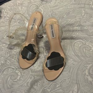 Clear Steve Madden heels